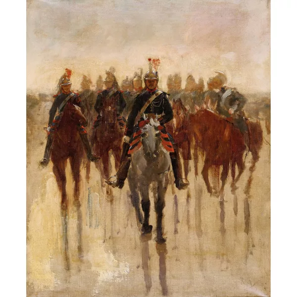 Alfred Philippe Roll — Die Kavallerie.