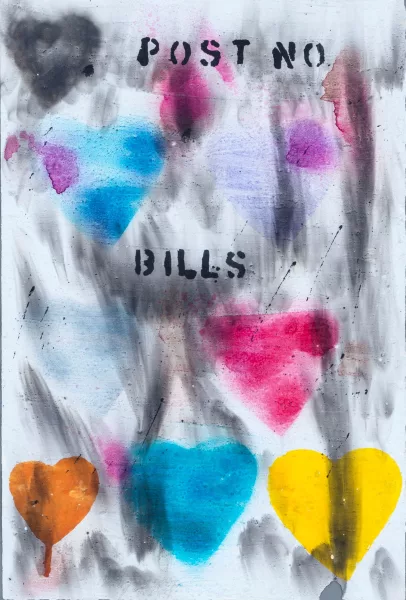 Burhan Doğançay — Post no bills