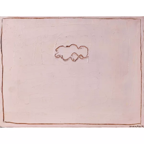 Joan Hernández Pijuan — “Nuvol sobre rosa”.