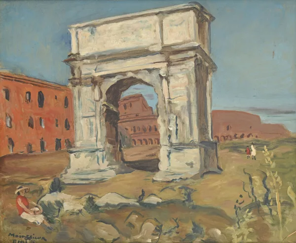 Lucien Mainssieux — Vue de l'Arc de Titus