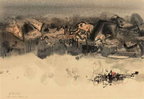 Chu Teh-Chun — Composition No. 206, 1964