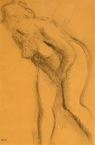 Edgar Degas — Aktstudie