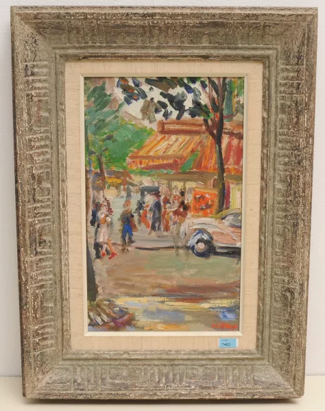 Robert Liebknecht — Pariser Strassenszene