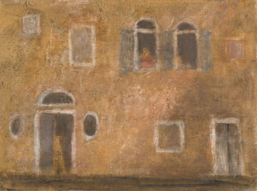 Zoran Mušič — Maison à Venise, 1984