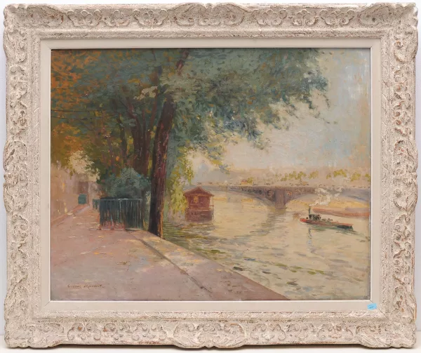 Gustave Maincent — Au bord de la Seine