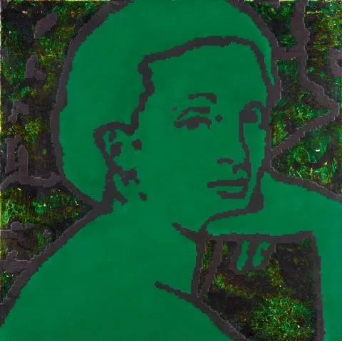 George Pusenkoff — Breakfast on the Grass Nr. 11 (Head Green on Green)