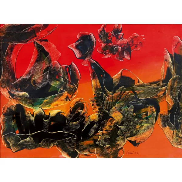 Alfred Lenica — "Gouache surréaliste".