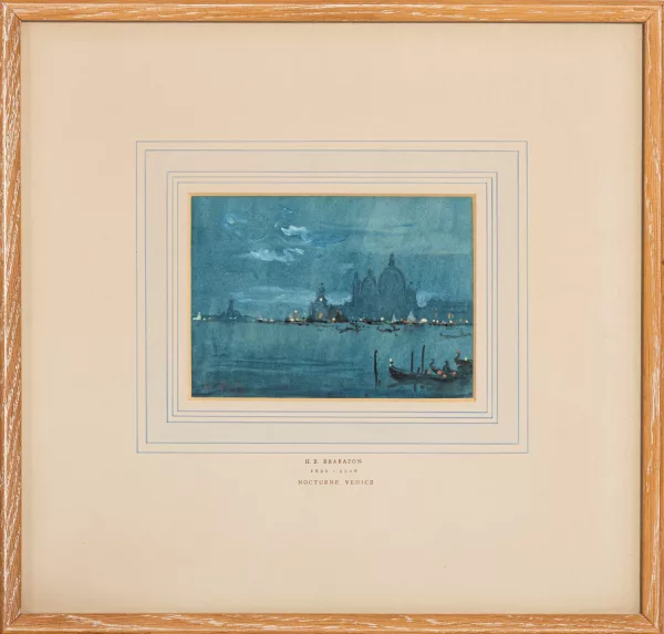 Hercules Brabazon Brabazon — "Nocturne Venice"