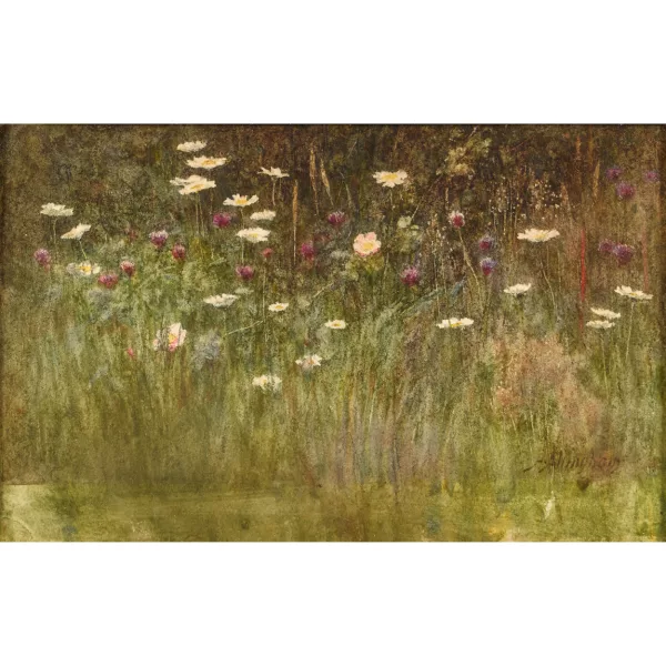 Helen Allingham — Blumenwiese.