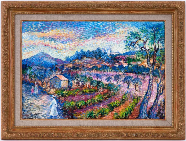 Lucien Neuquelman — "Le Var, environs de Grimaud"