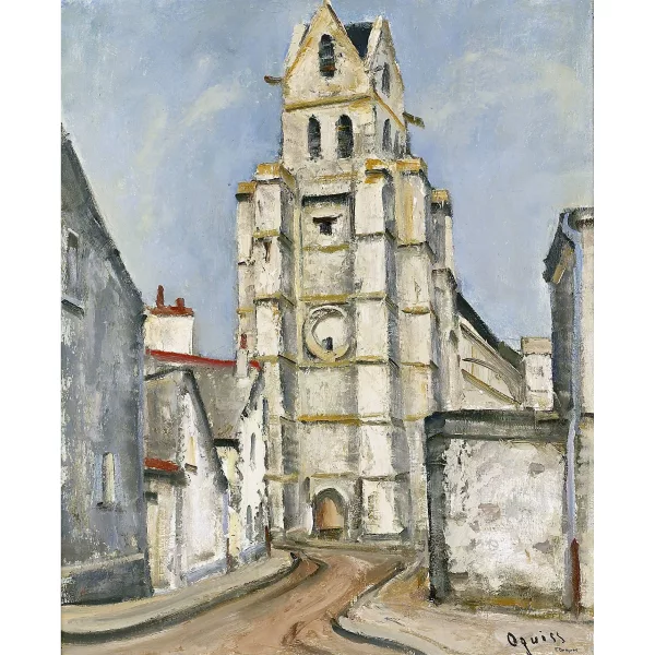 Takanori Oguiss — « Kirche von Étampes ».