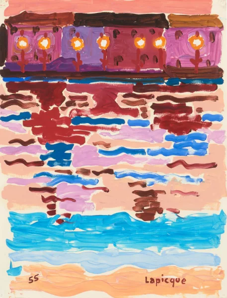 Charles Lapicque — Reflets de lumière dans l'eau