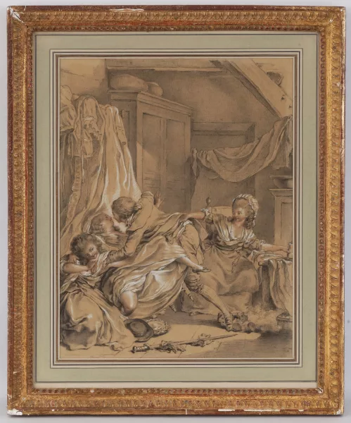 Jean-Honoré Fragonard — Scène galante