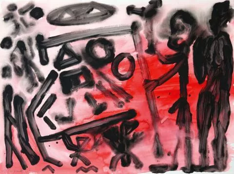 A. R. Penck — Sans titre