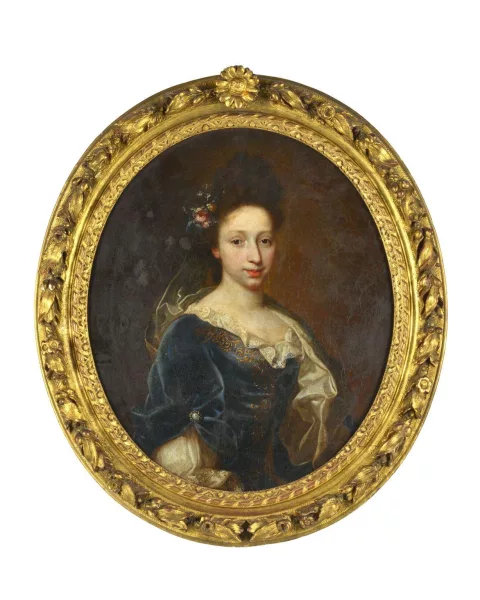 Pierre II Mignard — Entourage de Pierre II Mignard — Portrait de Marie-Marguerite Hamilton