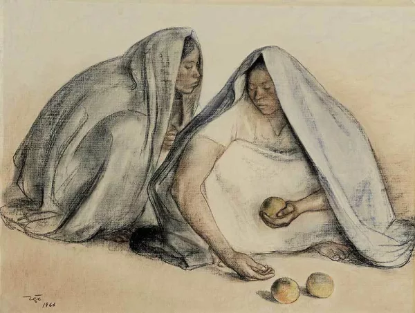 Francisco Zúñiga — Vendedoras de Fruta, 1966