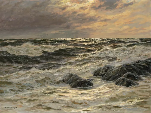 Patrick von Kalckreuth — Findlinge in der Brandung