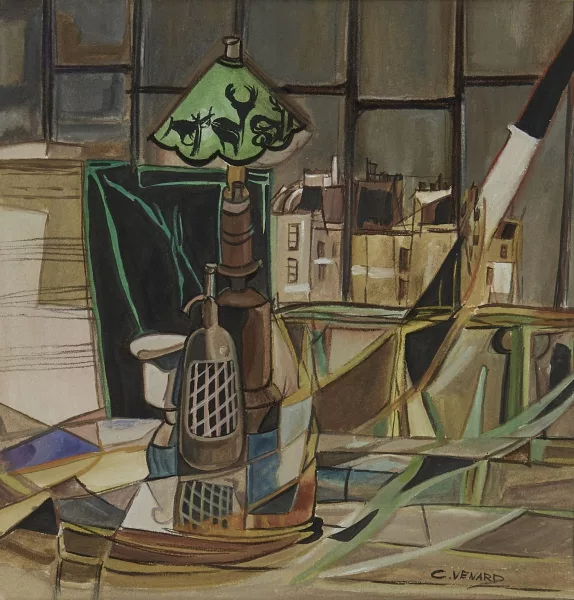 Claude Venard — Composition à la lampe