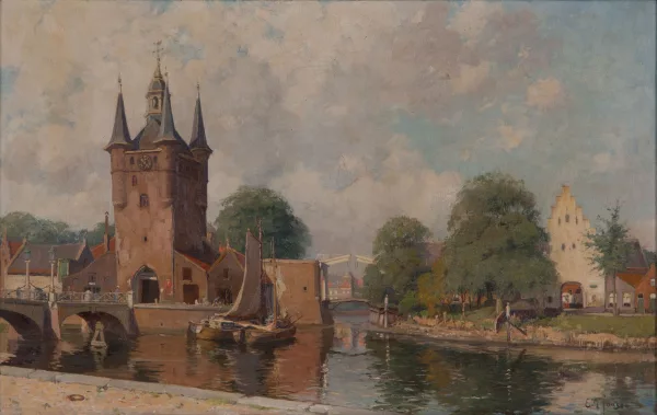 Egbertus Antonie Jansen — Canal aux Pays-Bas