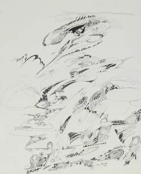 Isaac Abrams — Composition, 1967