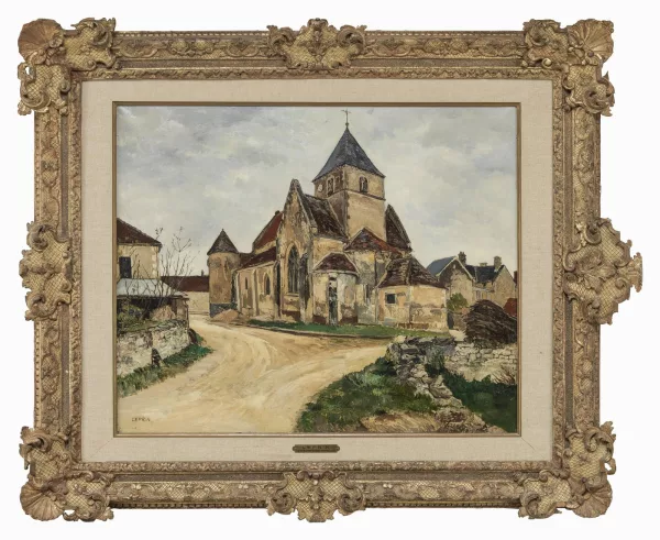 Marcel Leprin — Eglise de Druyes Les Belles Fontaines