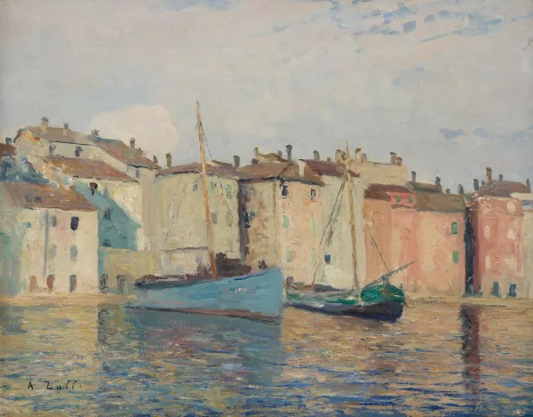 Alfred Zoff — Ansicht von Rovigno