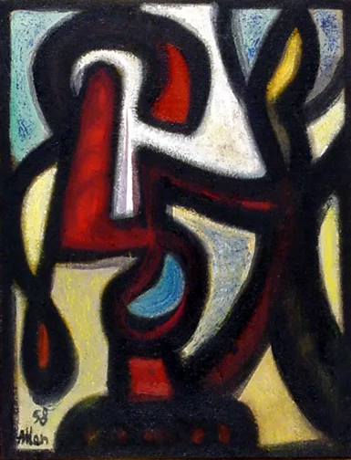 Jean-Michel Atlan — Danse bohémienne, 1958