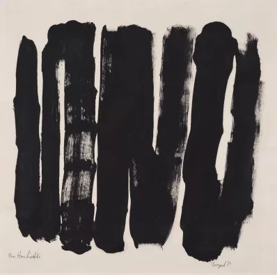 Bram Bogart — Sans titre, 1974