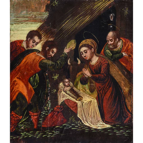 Le Greco — École d'EL GRECO — L'Adoration des bergers