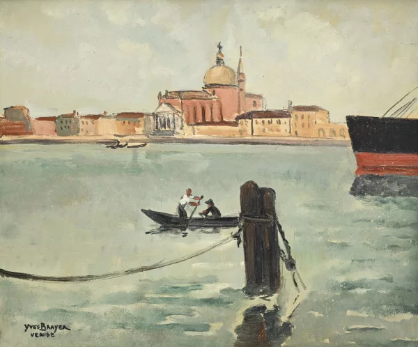 Yves Brayer — Vue de Venise