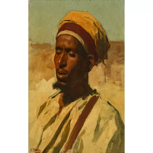 Leopold Carl Müller — Bildnis eines Orientalen.