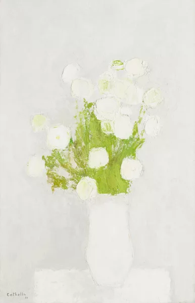 Bernard Cathelin — "Renoncules Blanches"