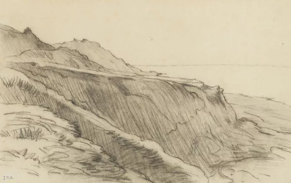 Jean François Millet — Falaise de Gréville