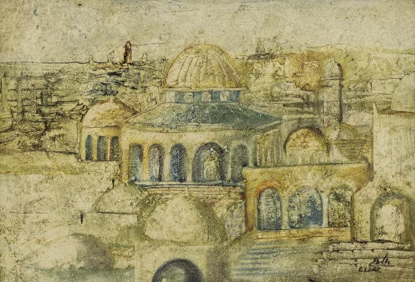 André Elbaz — Vue de Jérusalem