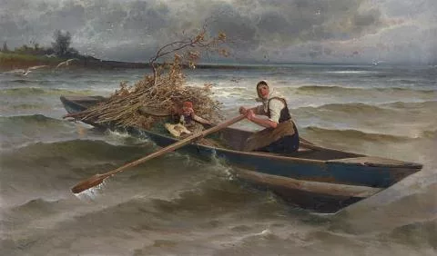Karl Raupp — Auf dem Chiemsee