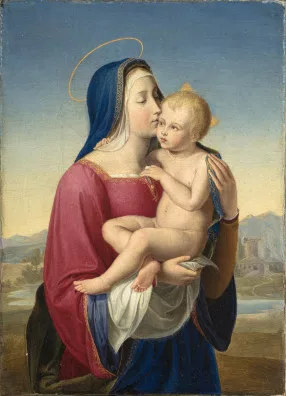 Wilhelm von Schadow — Mutter mit Kind, 1823
