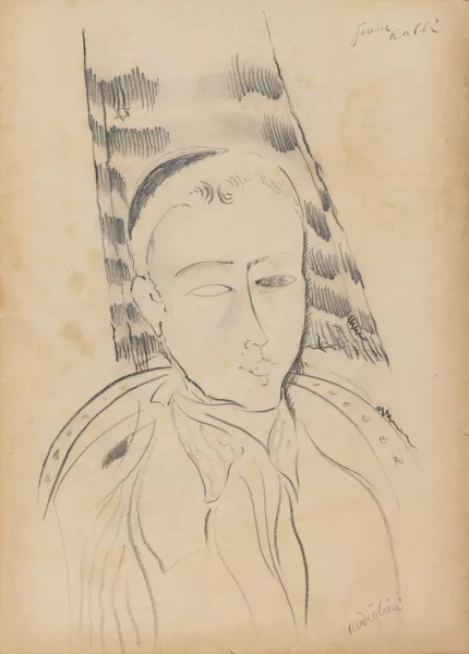Amedeo Modigliani — Jeune Rabbin