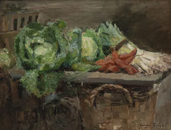 Georges Binet — Nature morte aux légumes,