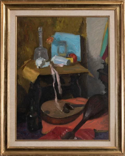 Ugo Vittore Bartolini — "Intérieur avec des instruments de musique"