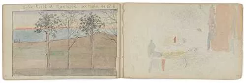 Maurice Denis — Two sketchbooks: Ct. 136 and Ct. 5. 1888/89.
