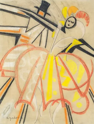 Hugo Scheiber — Tanzendes Paar