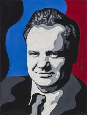 Nadia Khodossievitch Léger — Portrait de Maurice Thorez