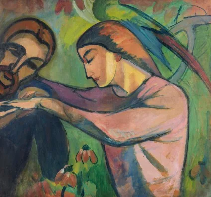 André Lhote — Étude pour le jardin d’amour, 1909