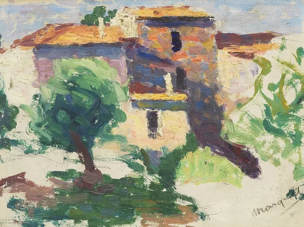 Albert Marquet — Étude de village