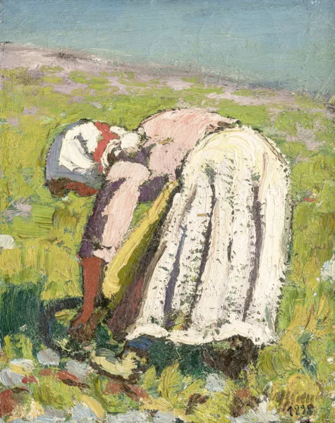 René Seyssaud — "La glaneuse"