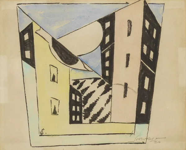 Léopold Survage — Composition architecturale