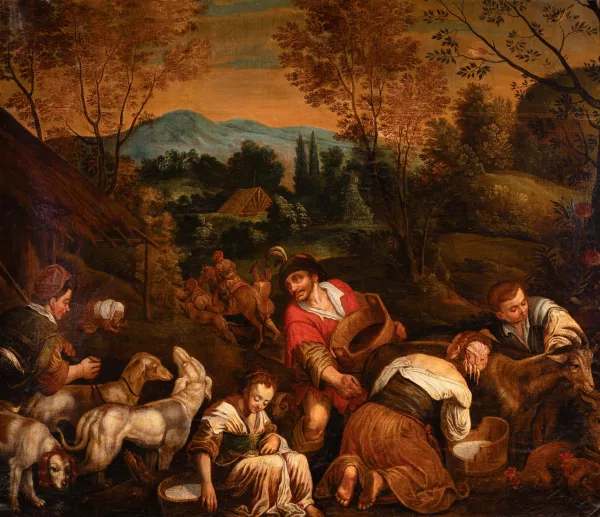 Jacopo Bassano — D’après Bassano Giacomo — Allégorie du printemps
