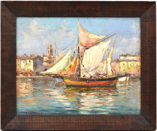 Tony Cardella — Scène de port,