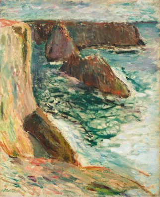 Henri Matisse — Rochers à Belle-Île, 1897