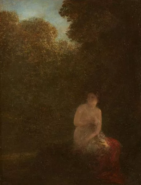 Henri Fantin-Latour — Nymphe in einem Wald
